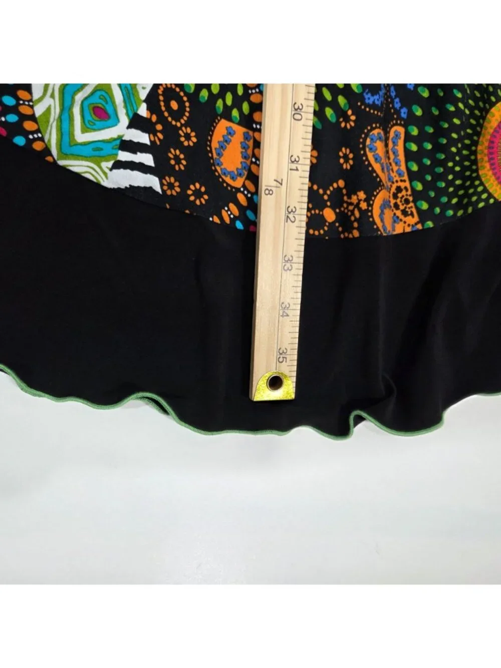 Joseph Ribkoff Dress Size 2 Colorful Geometric Circles Artsy Party Boho Stretch